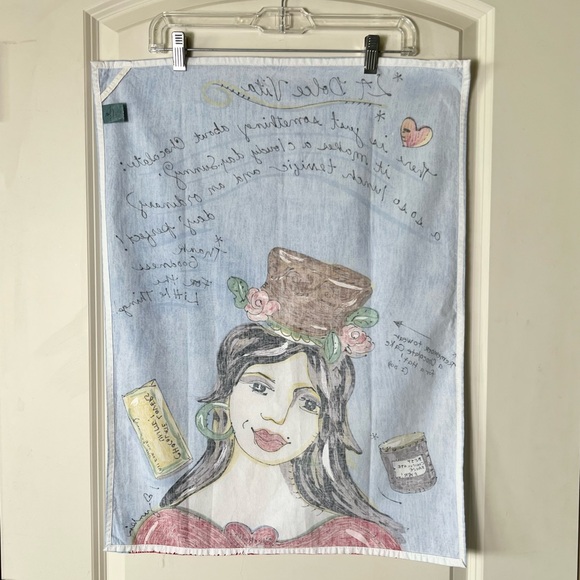 Julia Junkin Textiles “La Dolce Vita” Hand Towel - Picture 7 of 9